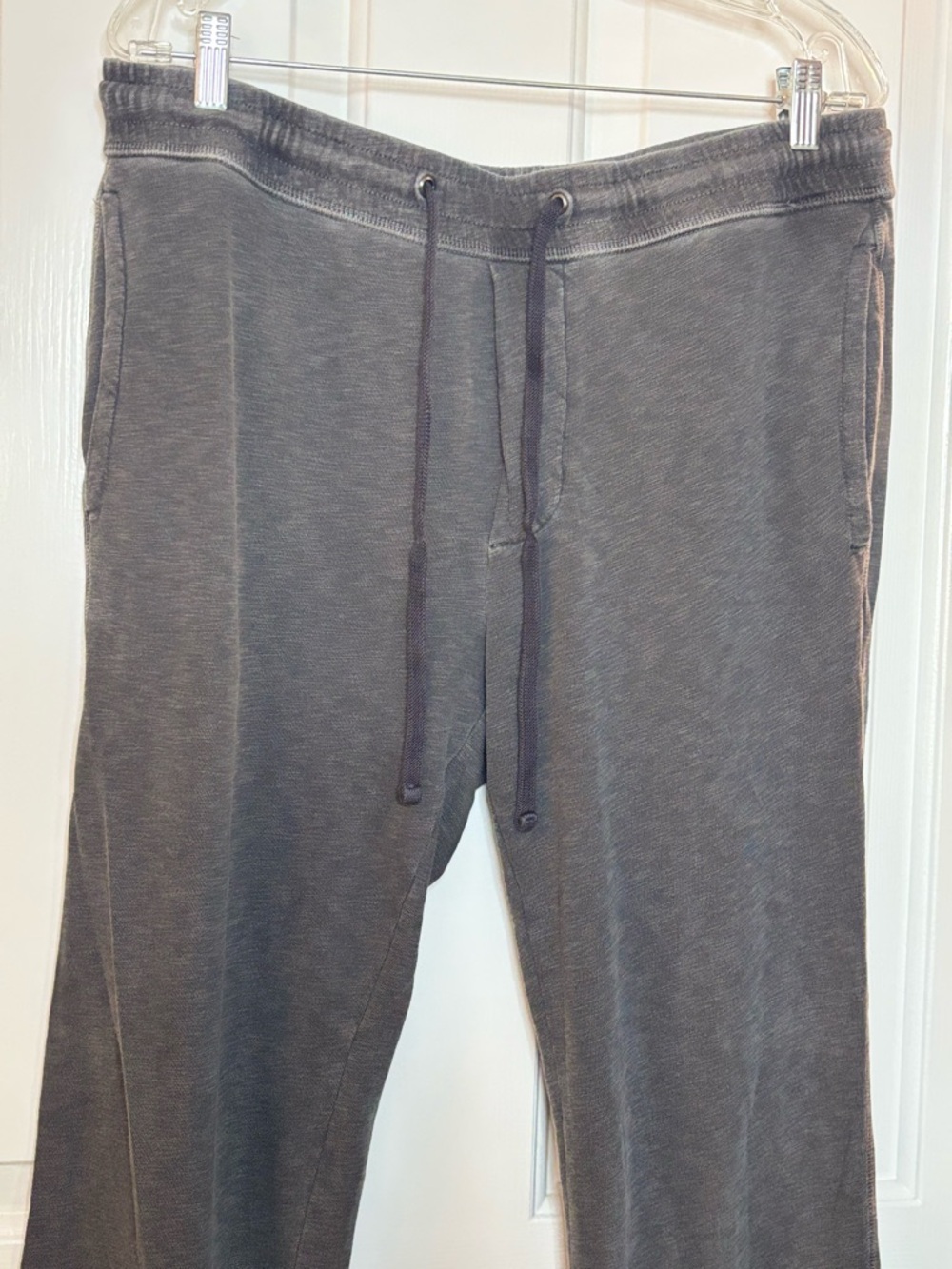 James Perse Men's Charcoal Gray Lightweight Drawstring Joggers size 2/M - Picture 2 of 11